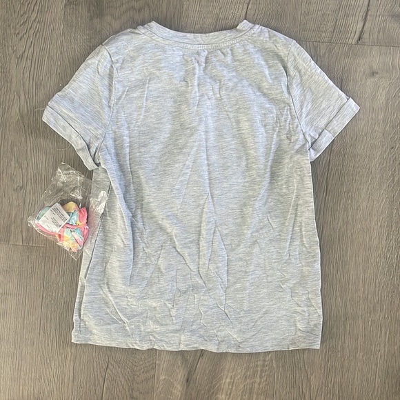 Girls Kids Large Epic Thread Sequin Heart Top - Picture 5 of 5